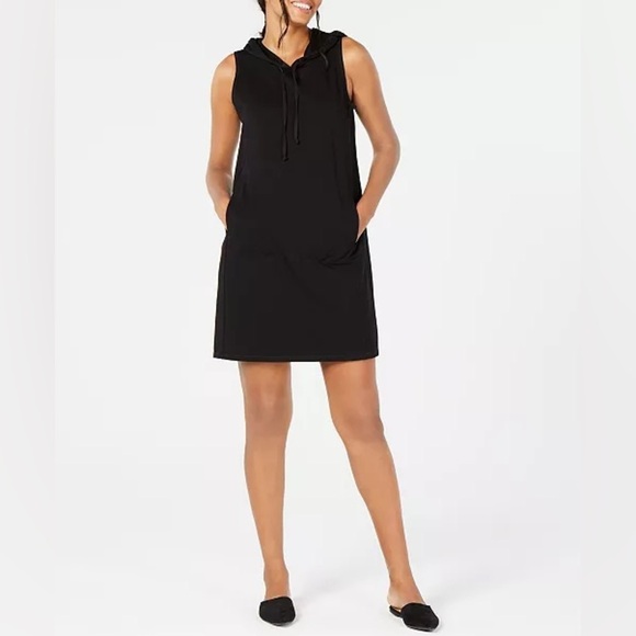 Eileen Fisher Dresses & Skirts - Eileen Fisher Sleeveless Hooded Dress Size Medium